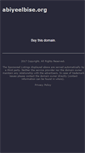 Mobile Screenshot of abiyeelbise.org
